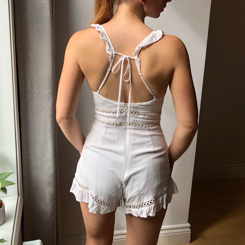 Blue Blush Vacation Romper